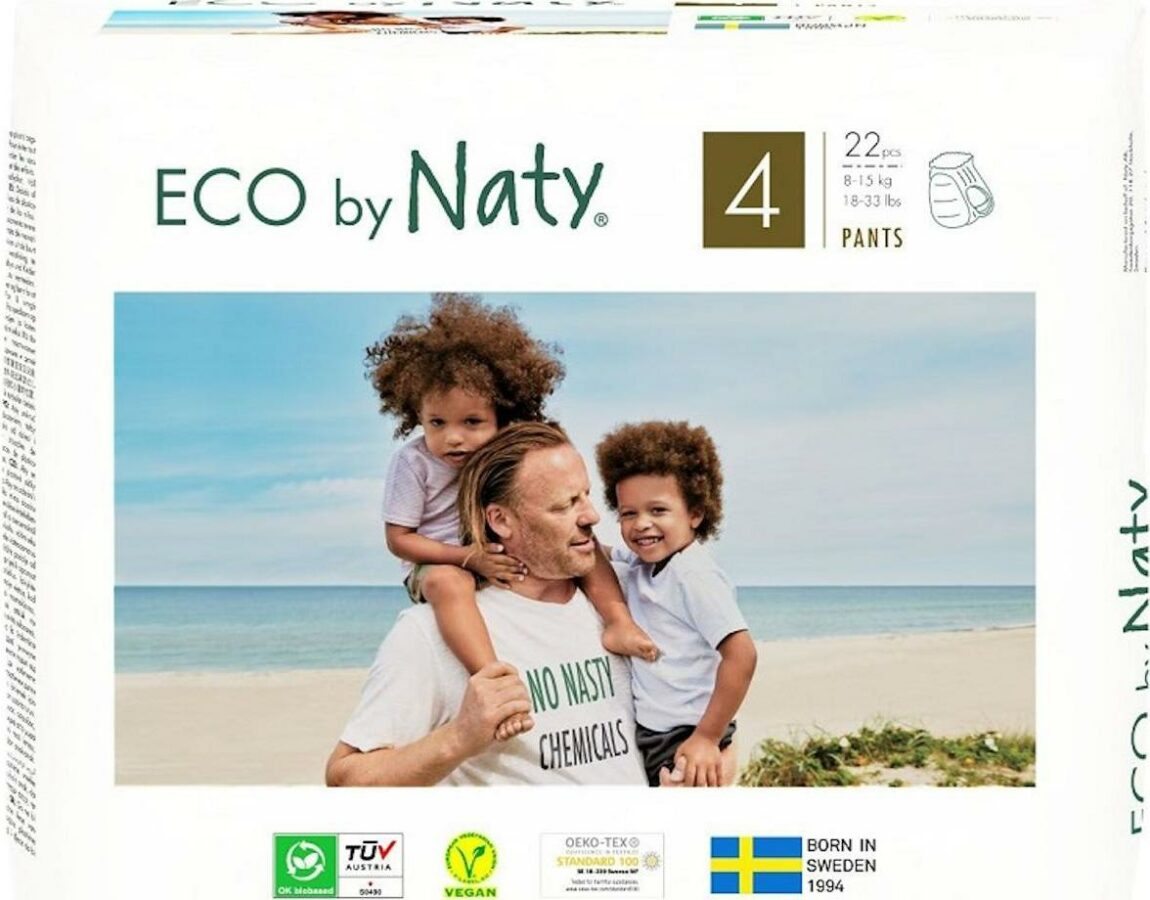Eco by Naty Natahovací plenkové kalhotky Maxi