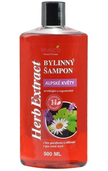 VIVACO Bylinný šampon Alpské květy