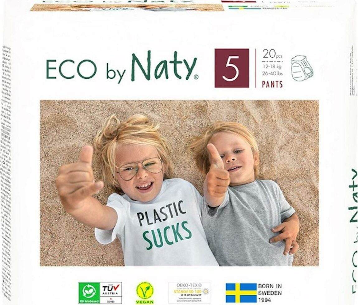 Eco by Naty Natahovací plenkové kalhotky Junior