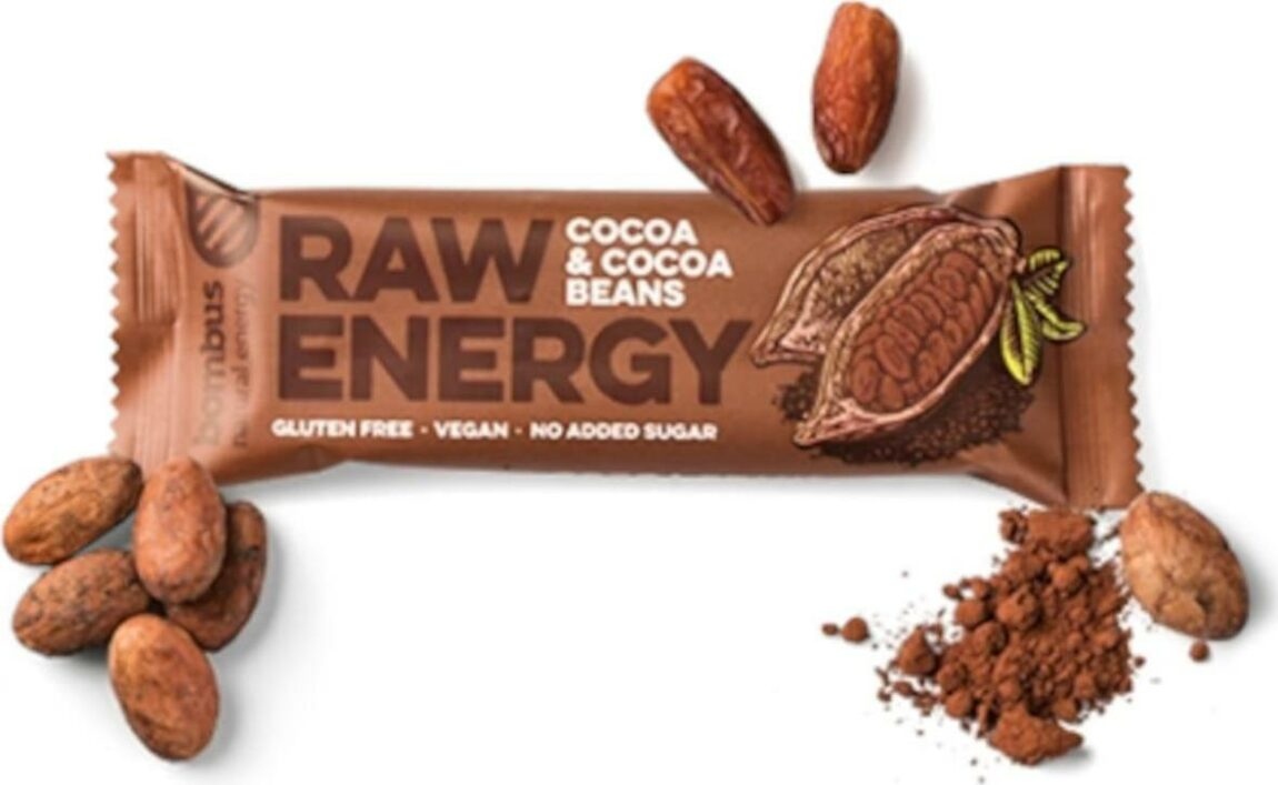 Bombus Raw energy-Cocoa beans
