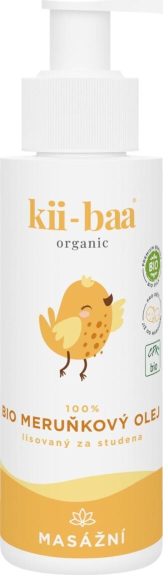 kii-baa® organic 100% Meruňkový Bio olej