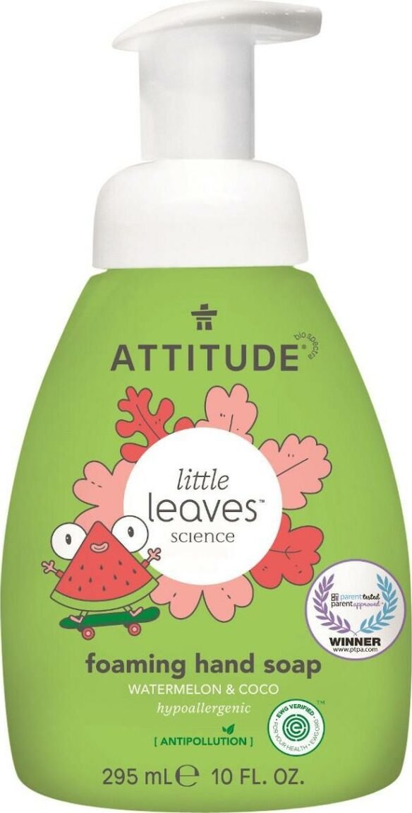 Attitude Dětské pěnivé mýdlo na ruce Little leaves s