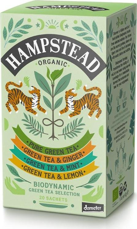 Hampstead Tea London BIO selekce zelených