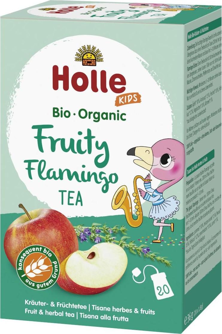 Holle Bio Ovocný Flamingo čaj s