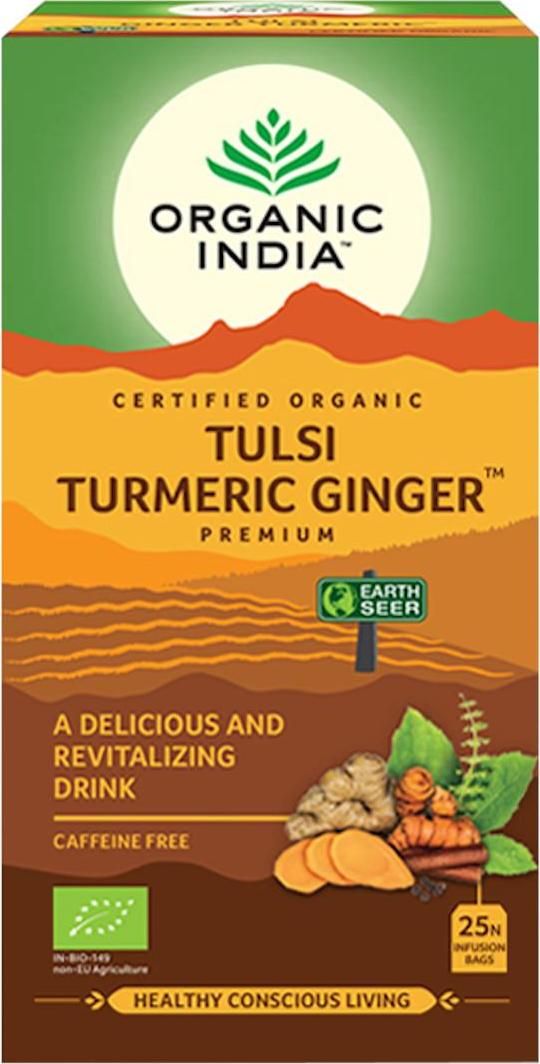 Organic India Tulsi kurkuma zázvor