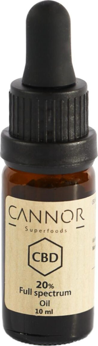 CANNOR CBD konopný olej celospektrální
