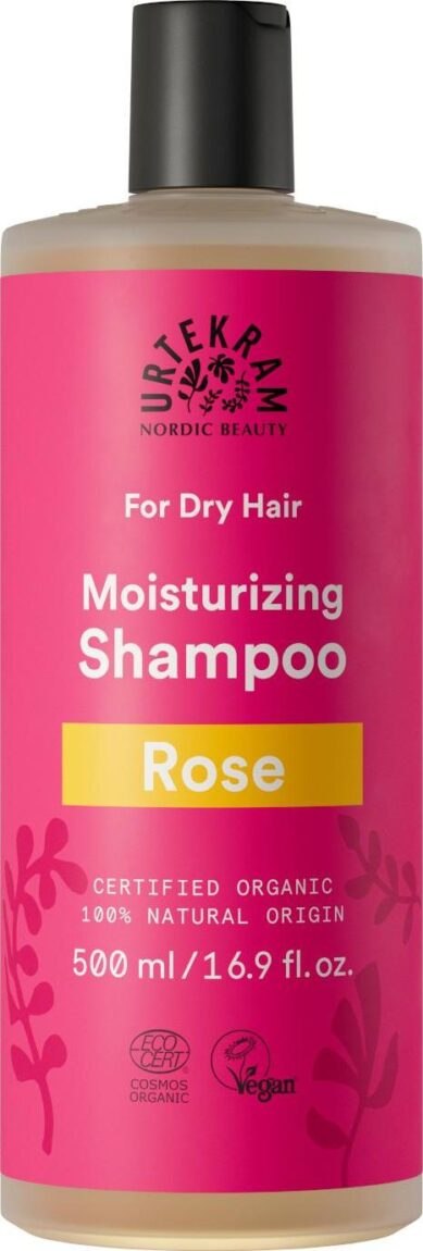 Urtekram Šampon růžový na suché