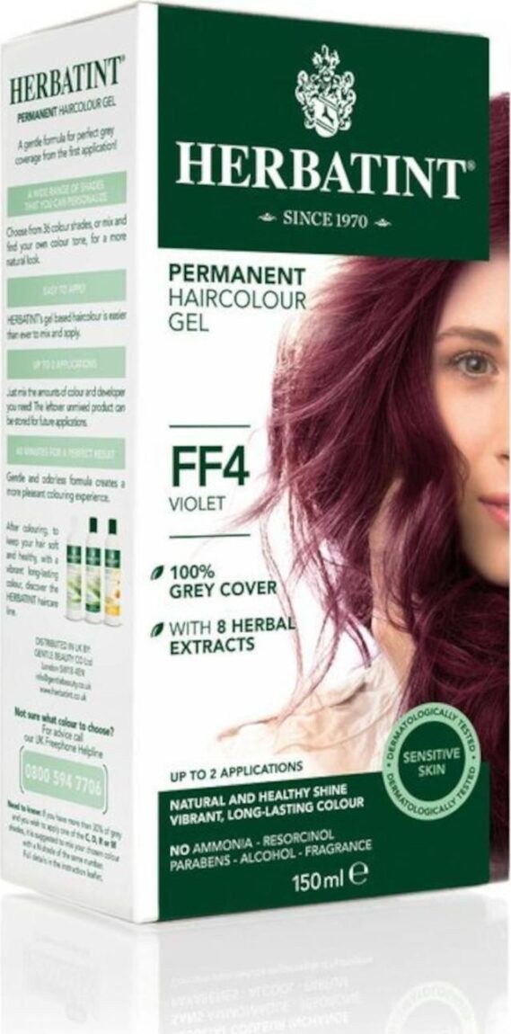 HERBATINT Permanentní barva na vlasy fialová