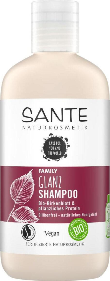 SANTE FAMILY Šampon na lesk Bio Březové lístky